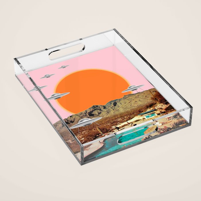 They've arrived! (Square) Acrylic Tray Gallery Image 1