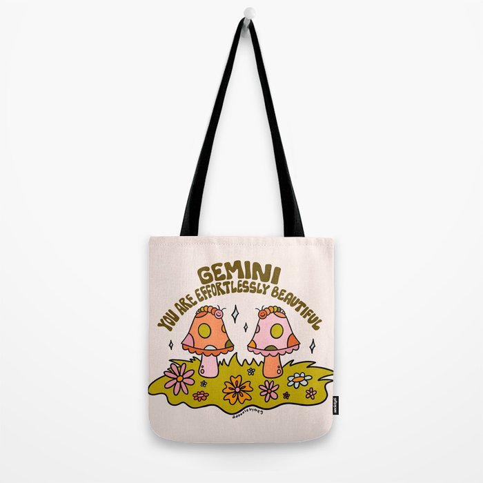 Gemini Caterpillar Tote Bag Gallery Image 2