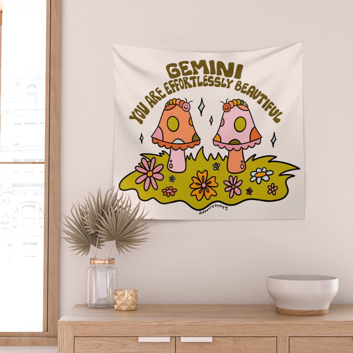 Gemini Caterpillar Wall Tapestry Gallery Image 2