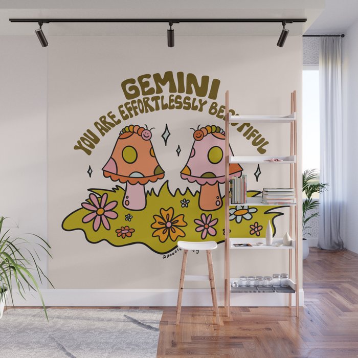 Gemini Caterpillar Wall Mural Gallery Image 1