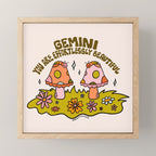 Gemini Caterpillar Mini Art Print Gallery Image 1