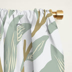 William Morris Willow Bough Pastel Blue Green Window Curtain Gallery Image 2