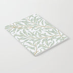 William Morris Willow Bough Pastel Blue Green Notebook Gallery Image 2