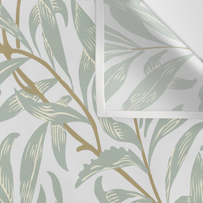 William Morris Willow Bough Pastel Blue Green Wall Tapestry Gallery Image 3