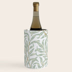 William Morris Willow Bough Pastel Blue Green Wine Chiller Gallery Image 1