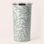 William Morris Willow Bough Pastel Blue Green Travel Mug Gallery Image 1