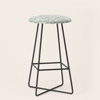 William Morris Willow Bough Pastel Blue Green Stool Gallery Image 1