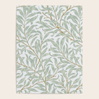 William Morris Willow Bough Pastel Blue Green Poster Gallery Image 4