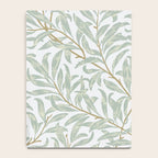 William Morris Willow Bough Pastel Blue Green Notebook Gallery Image 4