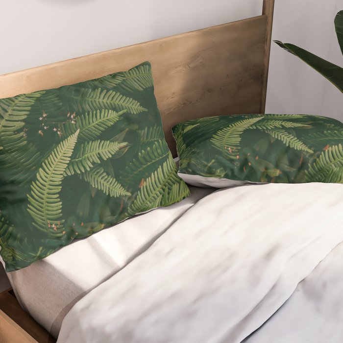 Ferns X Pillow Sham Gallery Image 2