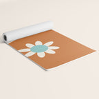 Yin Yang floral - beach Yoga Mat Gallery Image 2
