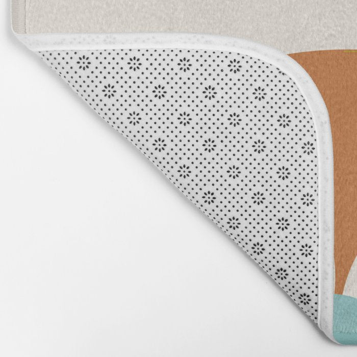 Yin Yang floral - beach Bath Mat Gallery Image 2