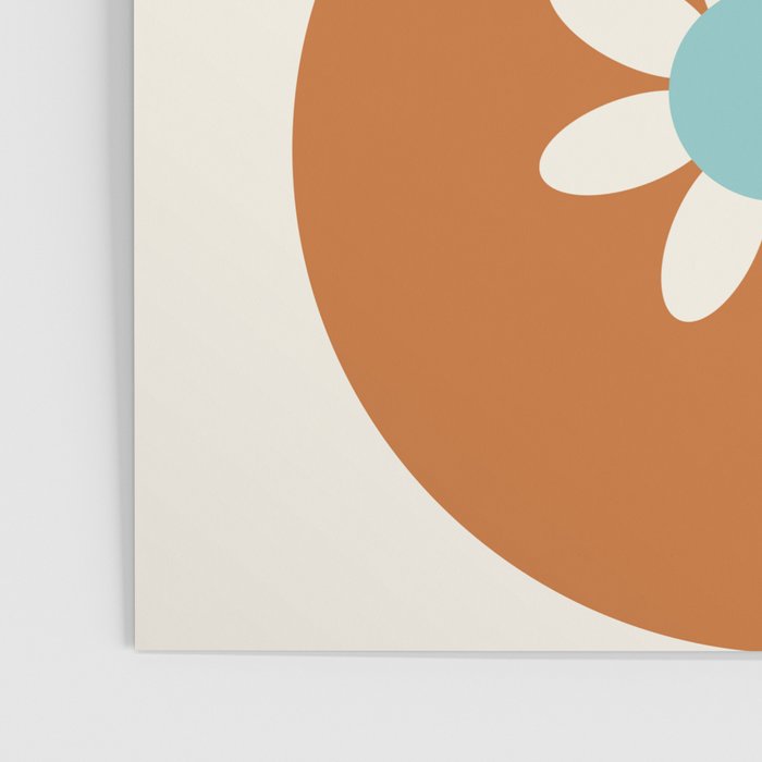 Yin Yang floral - beach Poster Gallery Image 3