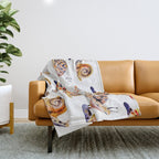 Snail Collection Throw Blanket Gallery Image 1