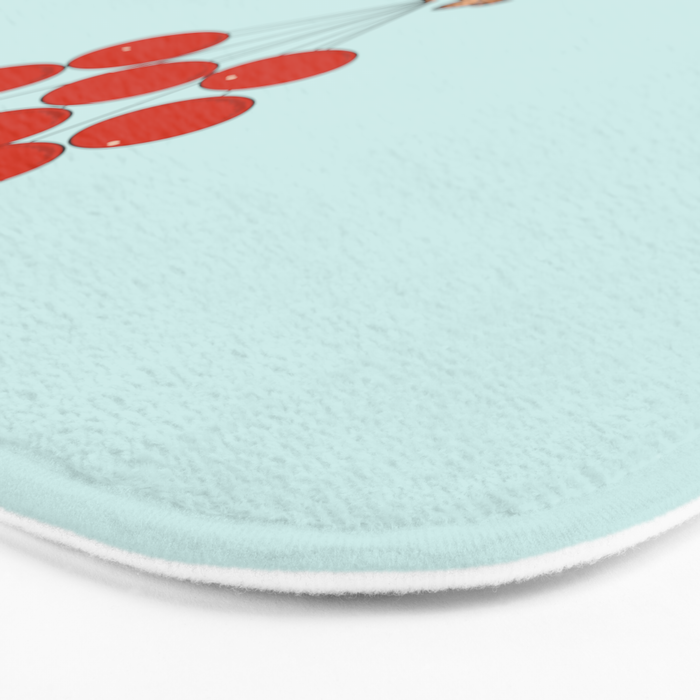I Believe I Can Fly Dachshund Bath Mat Gallery Image 3