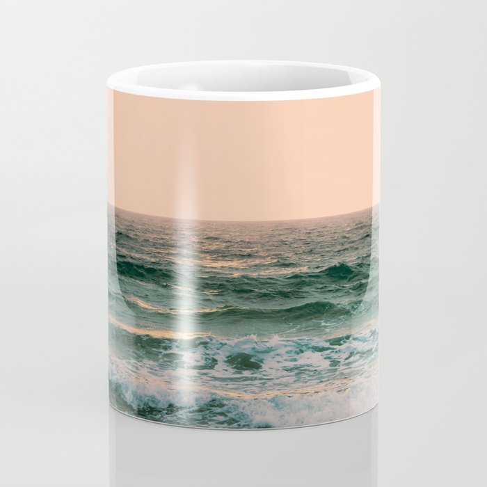 Pink Skies Ocean Vibes Coffee Mug Gallery Image 4
