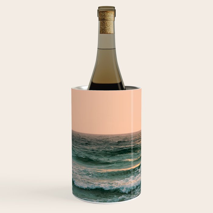 Pink Skies Ocean Vibes Wine Chiller Gallery Image 2