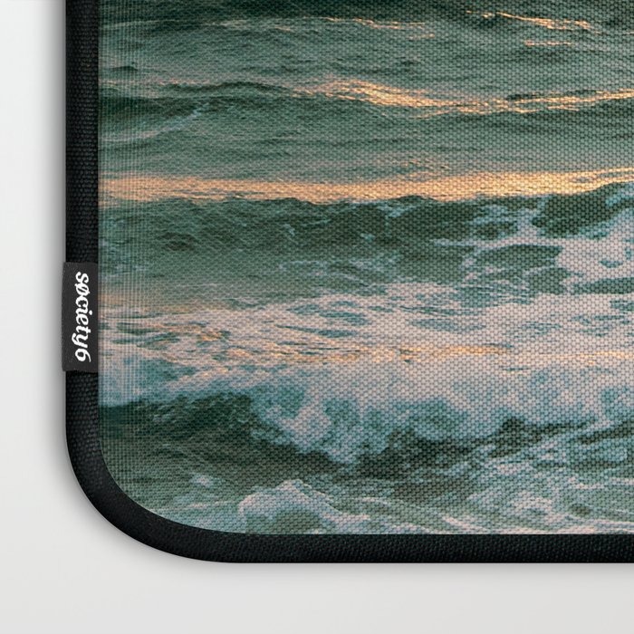 Pink Skies Ocean Vibes Laptop Sleeve Gallery Image 3