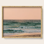 Pink Skies Ocean Vibes Serving Tray Gallery Image 1