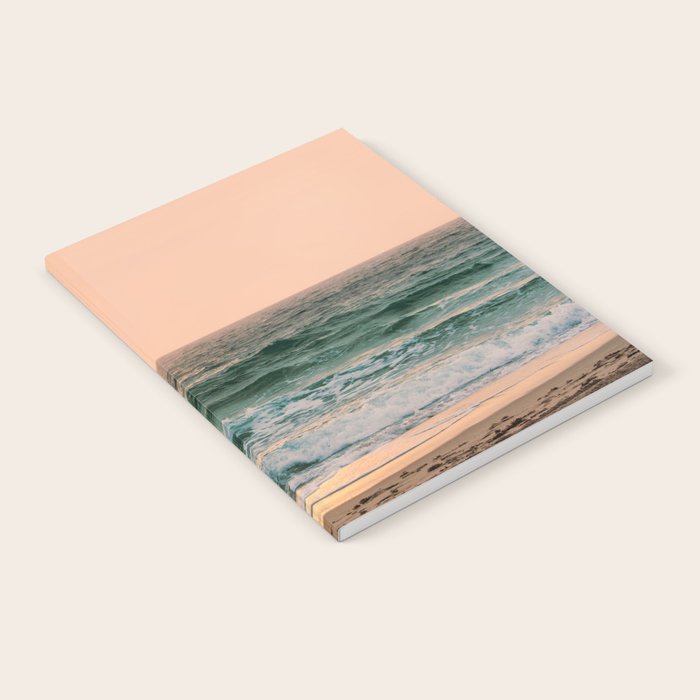 Pink Skies Ocean Vibes Notebook Gallery Image 1