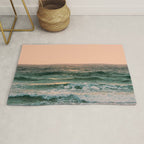 Pink Skies Ocean Vibes Rug Gallery Image 1