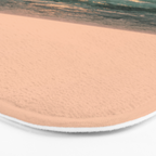 Pink Skies Ocean Vibes Bath Mat Gallery Image 3