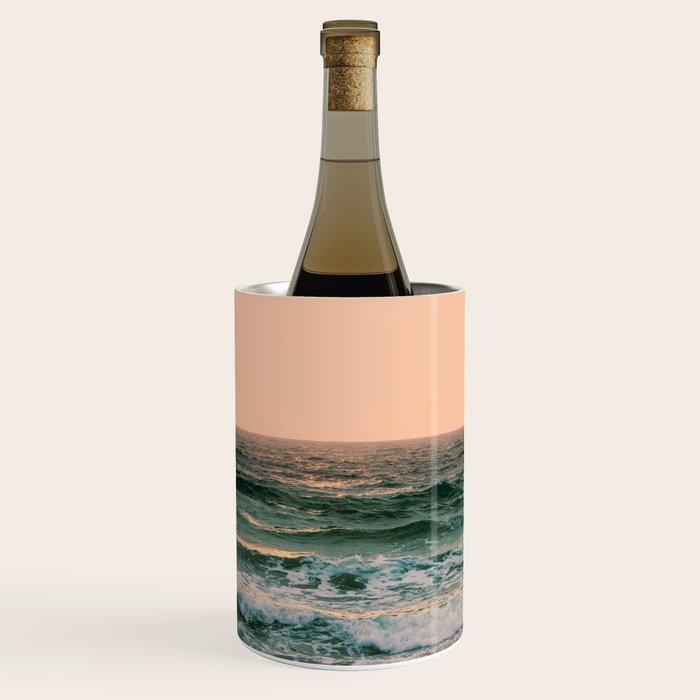 Pink Skies Ocean Vibes Wine Chiller Gallery Image 1