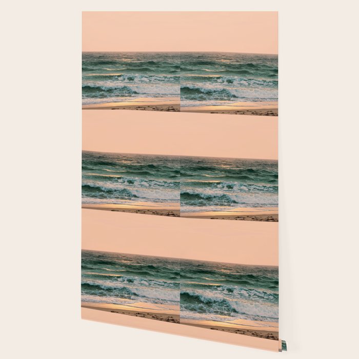 Pink Skies Ocean Vibes Wallpaper Gallery Image 2