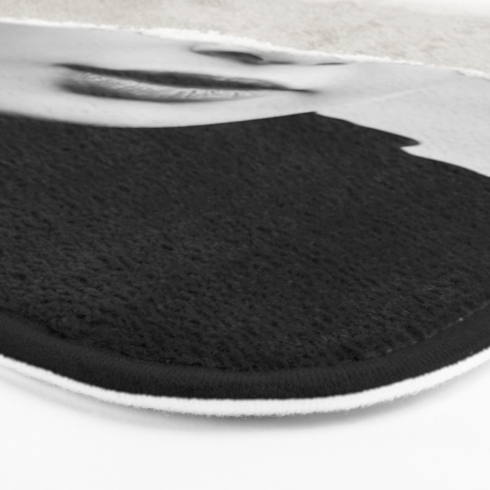 minimal collage /silence Bath Mat Gallery Image 3