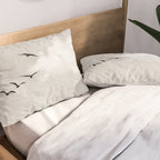 minimal collage /silence Pillow Sham Gallery Image 2