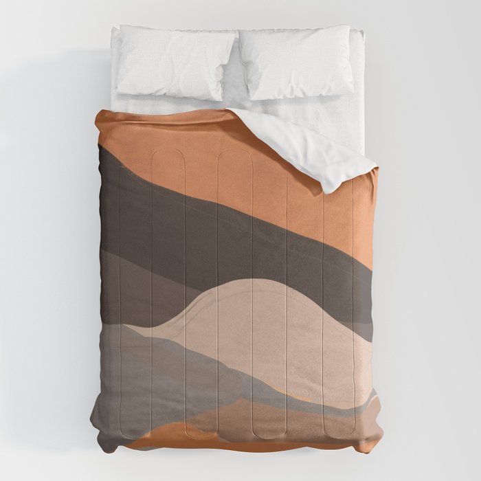Abstract Art Landscape 69 Comforter Gallery Image 6