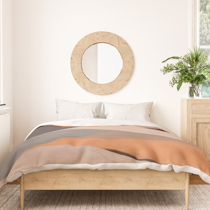 Abstract Art Landscape 69 Duvet Cover Gallery Image 3