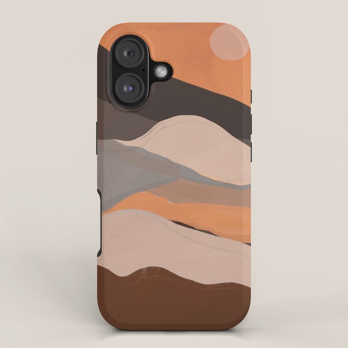 Abstract Art Landscape 69 iPhone Case Gallery Image 1