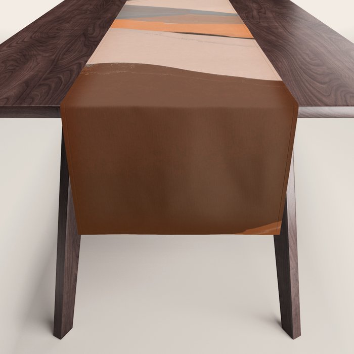Abstract Art Landscape 69 Table Runner Gallery Image 1