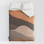 Abstract Art Landscape 69 Duvet Cover Gallery Image 6