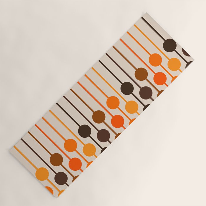 Golden Sixlet Yoga Mat Gallery Image 1