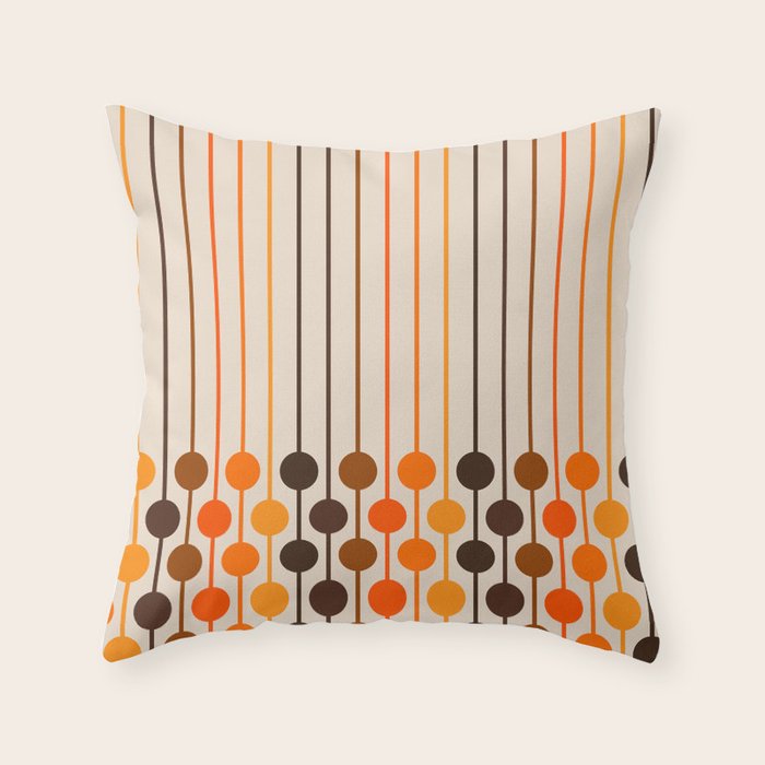 Golden Sixlet Throw Pillow Gallery Image 6