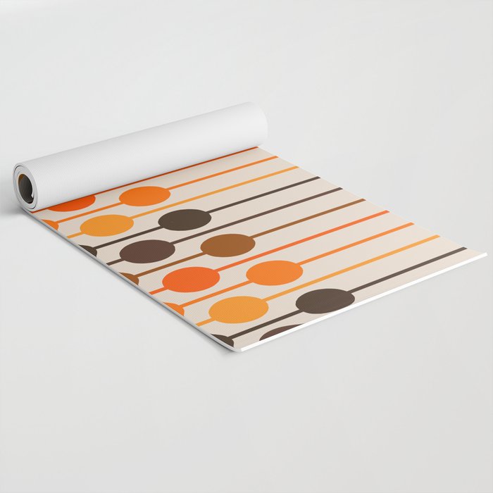 Golden Sixlet Yoga Mat Gallery Image 2