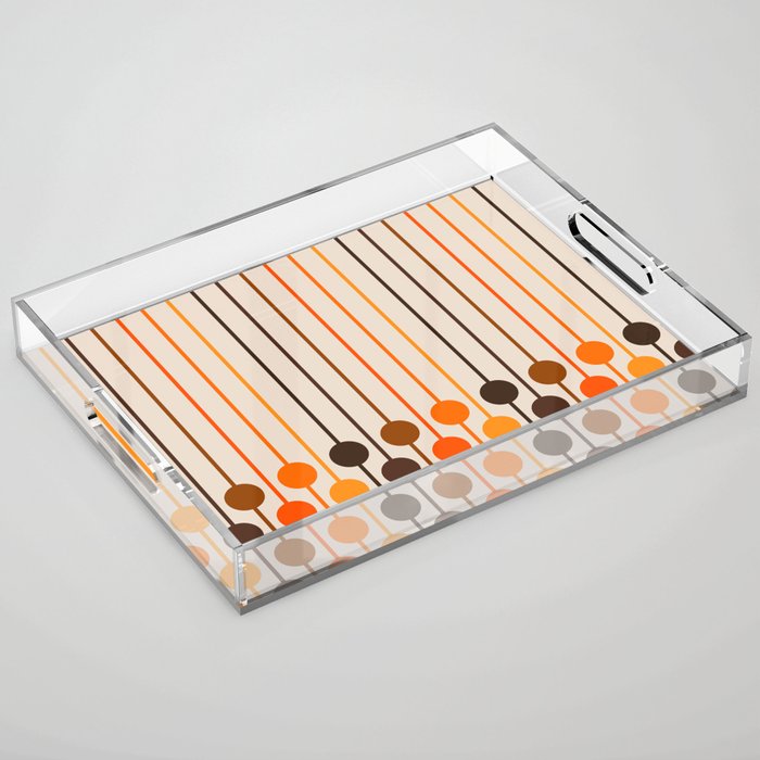 Golden Sixlet Acrylic Tray Gallery Image 1