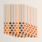 Golden Sixlet Wrapping Paper Gallery Image 3