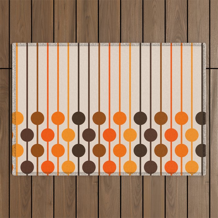 Golden Sixlet Outdoor Rug Gallery Image 1