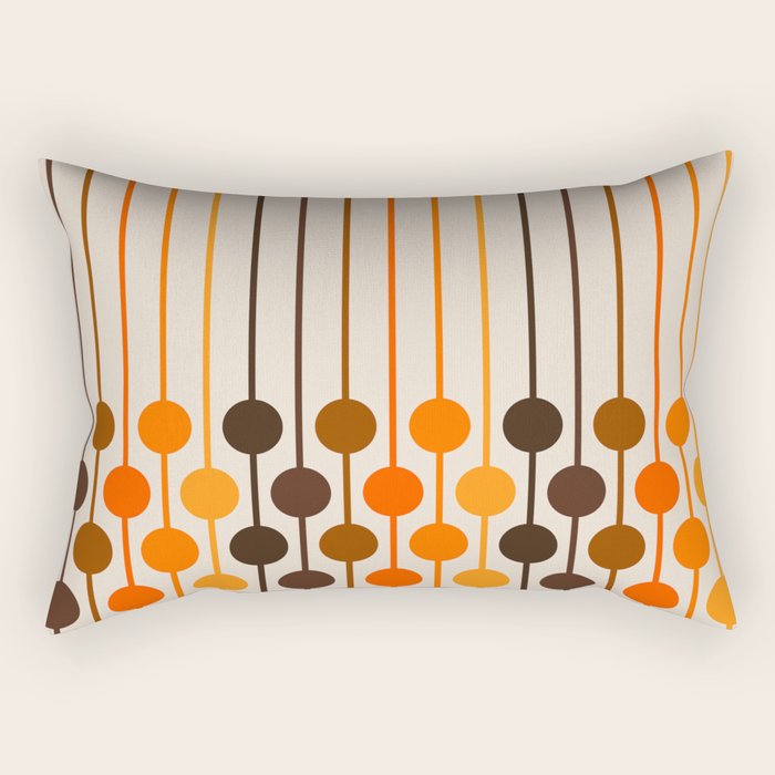 Golden Sixlet Rectangular Pillow Gallery Image 1
