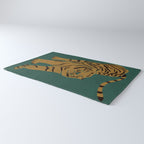 Tiger Doesn't Lose Sleep Rug Gallery Image 3