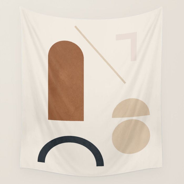 Geometric Modern Art 32 Wall Tapestry Gallery Image 4