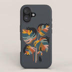Cat and Plant 11 (Black Cats) iPhone Case Gallery Image 1