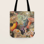 Ernst Haeckel Sea Anemones Vintage Illustration Tote Bag Gallery Image 1