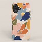 Soft Abstract Floral Garden II iPhone Case Gallery Image 1