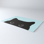 Black cat I Rug Gallery Image 3