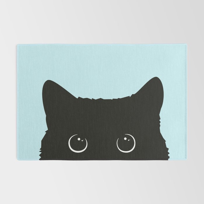 Black cat I Rug Gallery Image 2
