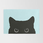 Black cat I Rug Gallery Image 2